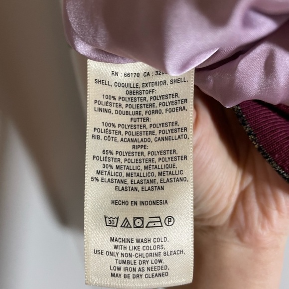 Anthropologie Elevenses Rubie Floral Bomber size S - Picture 13 of 15